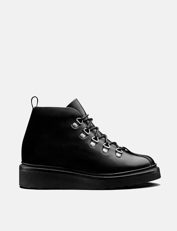 Grenson Bridget Damen Skischuh (Leder) - Schwarz