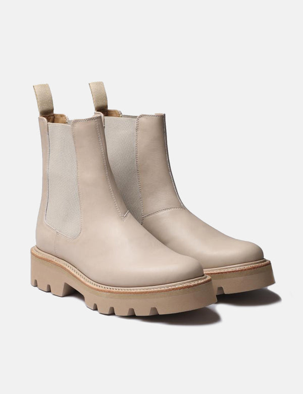 Damen Grenson Milly Chelsea Boot (veganes Kunstleder) - Steingrau