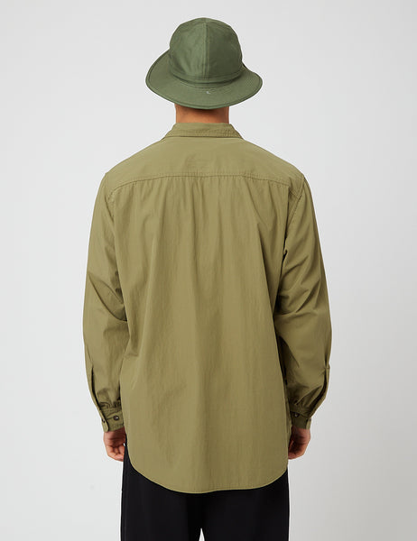 Beams Plus Adventure Shirt (Comfort Cloth) - Olive Green I Article.