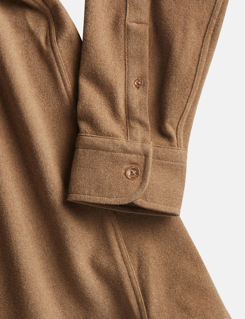 NN07 Daniel Shirt - Camel Brown