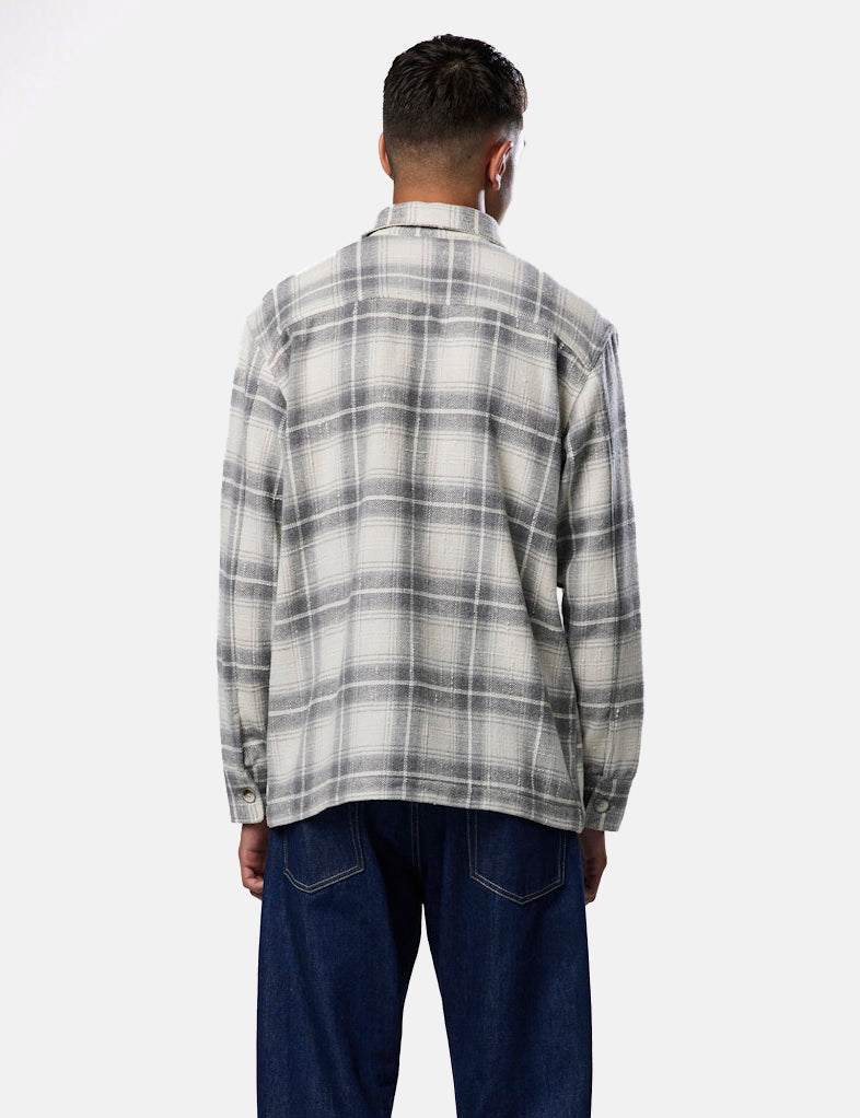 NN07 Soren Overshirt - Grey Check