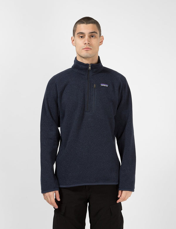 Patagonia Better Sweater Quarter Fleece - New Navy Blue