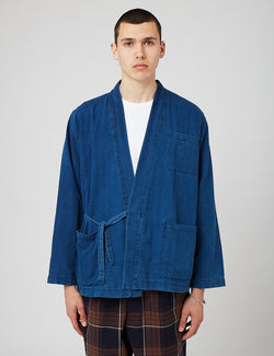 Veste de travail Universal Works Kyoto - Washed Indigo