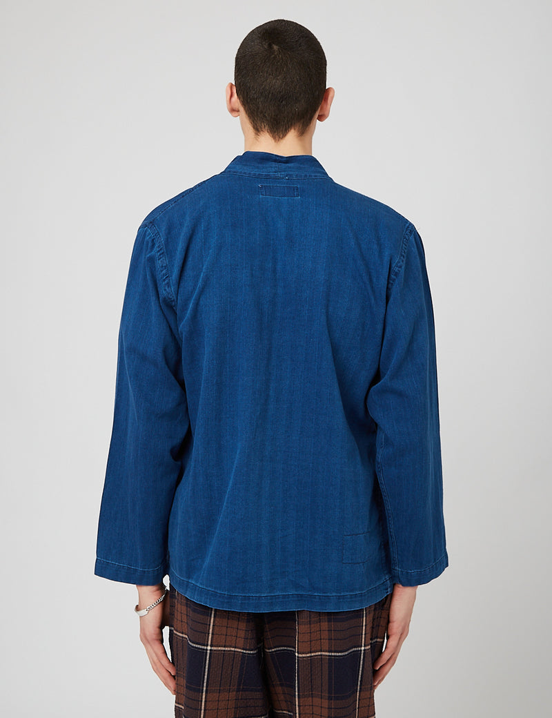 Veste de travail Universal Works Kyoto - Washed Indigo