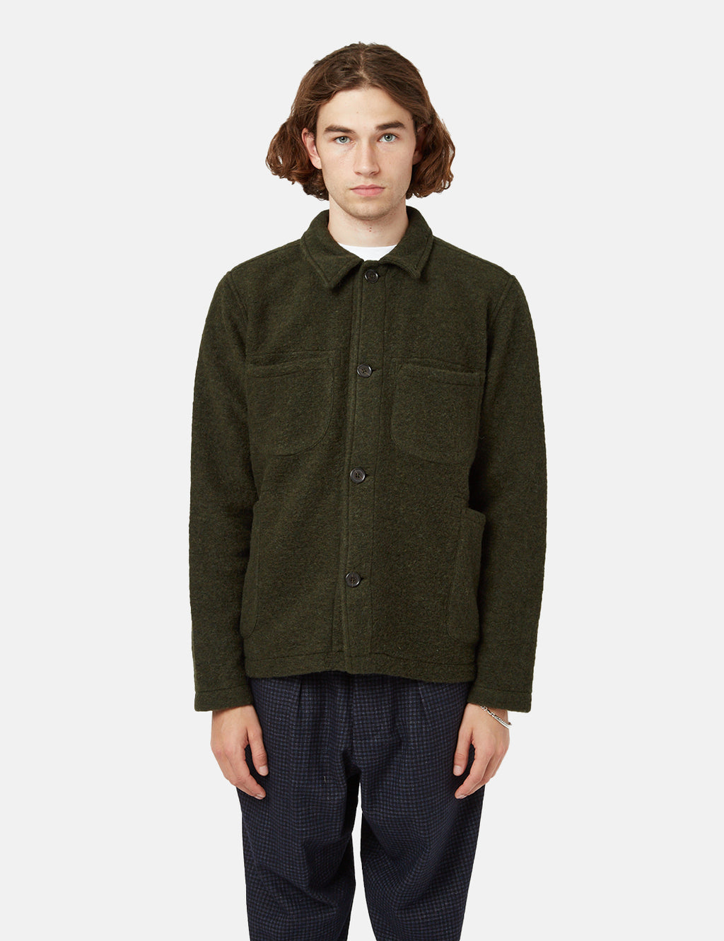 Universal Works Lumber Jacket - Olive Green I Article.