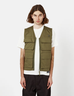 Universal Works Gilet de Photographe - Vert Olive