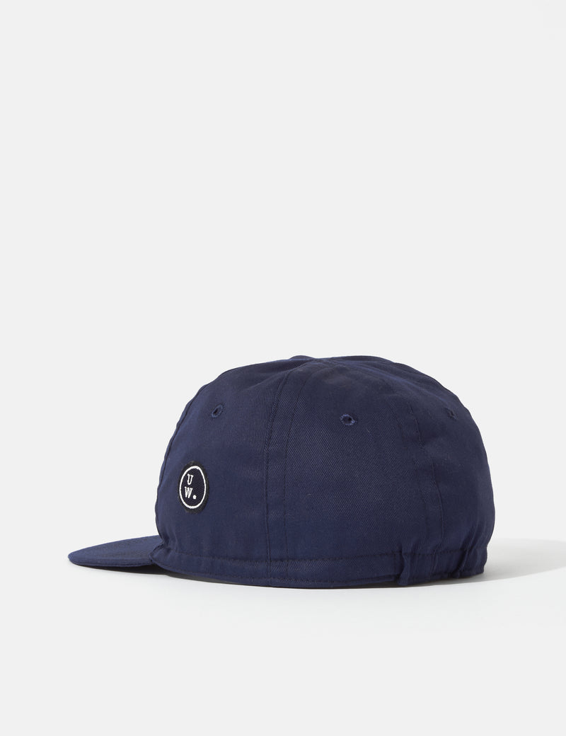 Universal Works Mechanics Cap (Cotton Twill) - Navy Blue I Article.