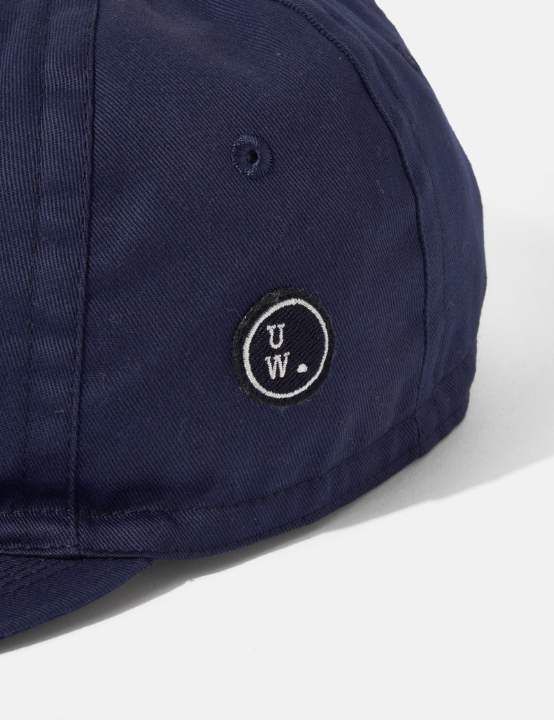 Universal Works Mechanics Hat in Navy Twill Cotton