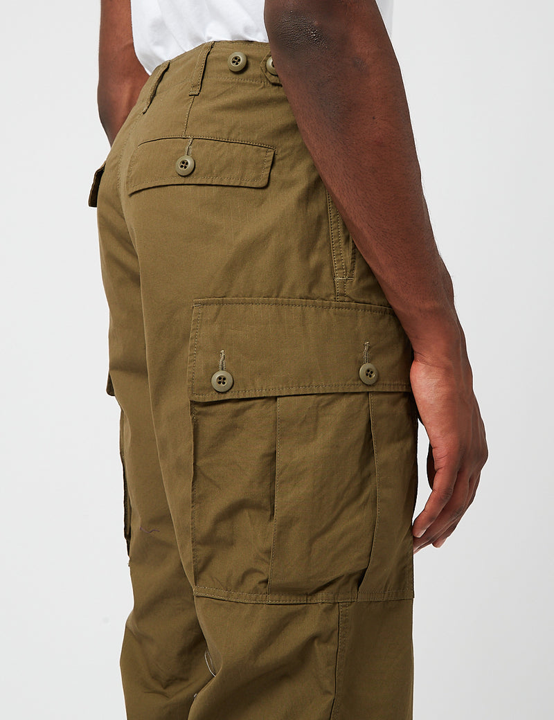 BEAMS PLUS Khaki Military 6-Pocket Cargo Pants Beams Plus