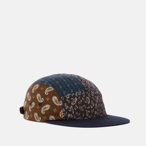 Beams Plus 5-Panel Cap (Multi) - Navy Blue I Article.