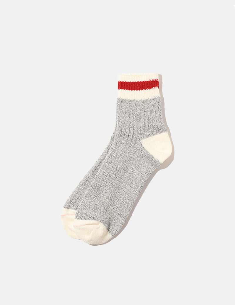 Beams Plus Rag Socks (1/4) - Grey