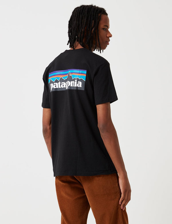 Patagonia P6 Logo Responsibili-Tee T-Shirt - Black