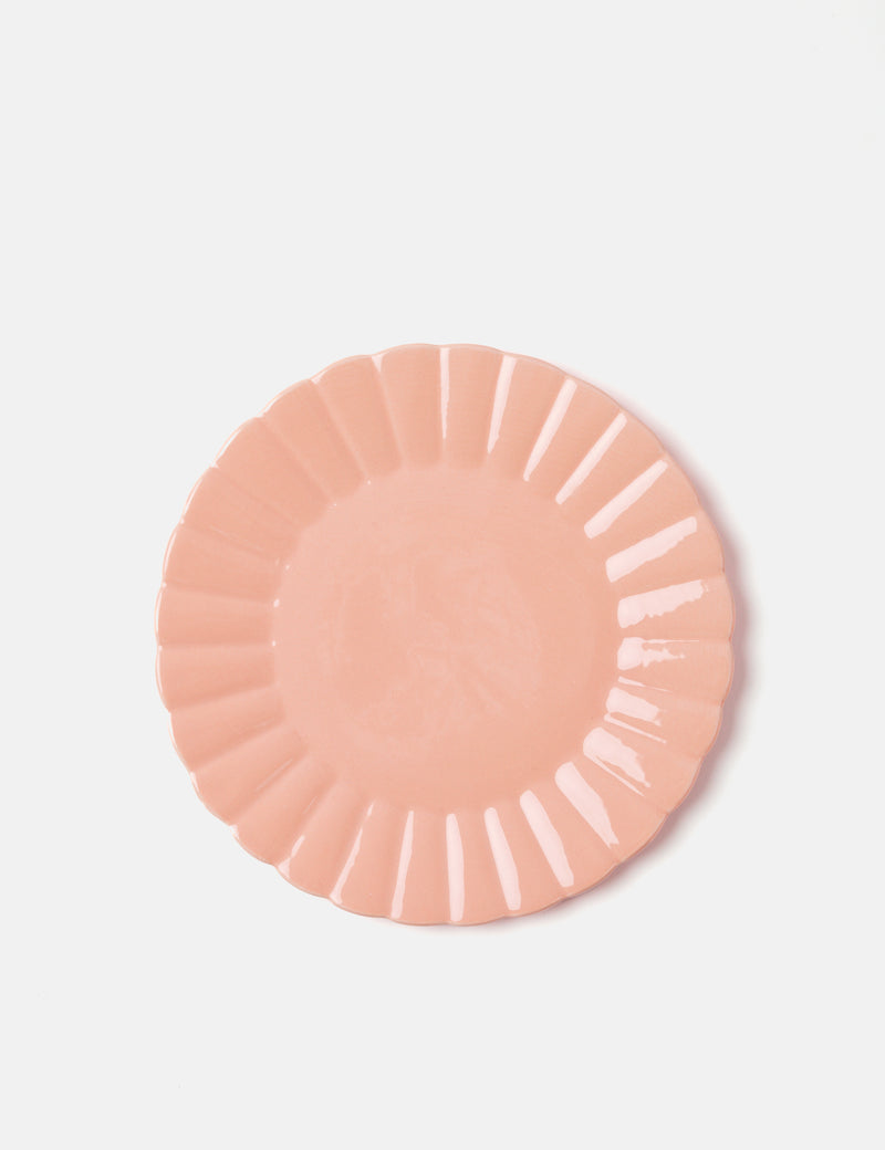 & Klevering Large Plate Scallop - Pink