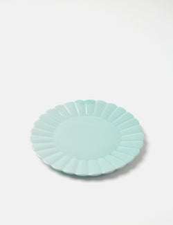 & Klevering Large Plate Scallop - Blue