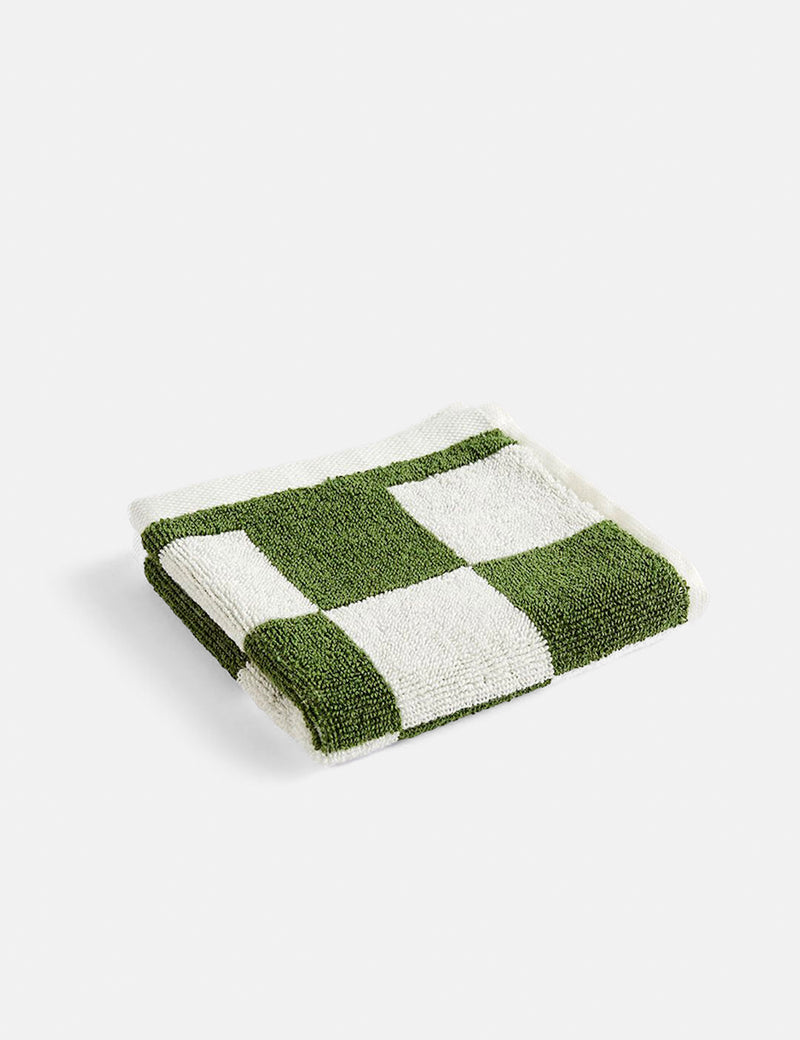 HAY Check Wash Cloth - Matcha