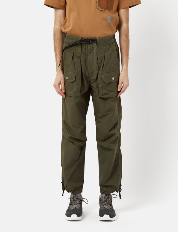 And Wander Flame Retardant Finish Pants - Khaki Brown