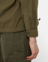 And Wander Dry Rip Shirt Jacket - Khaki Brown I Article.