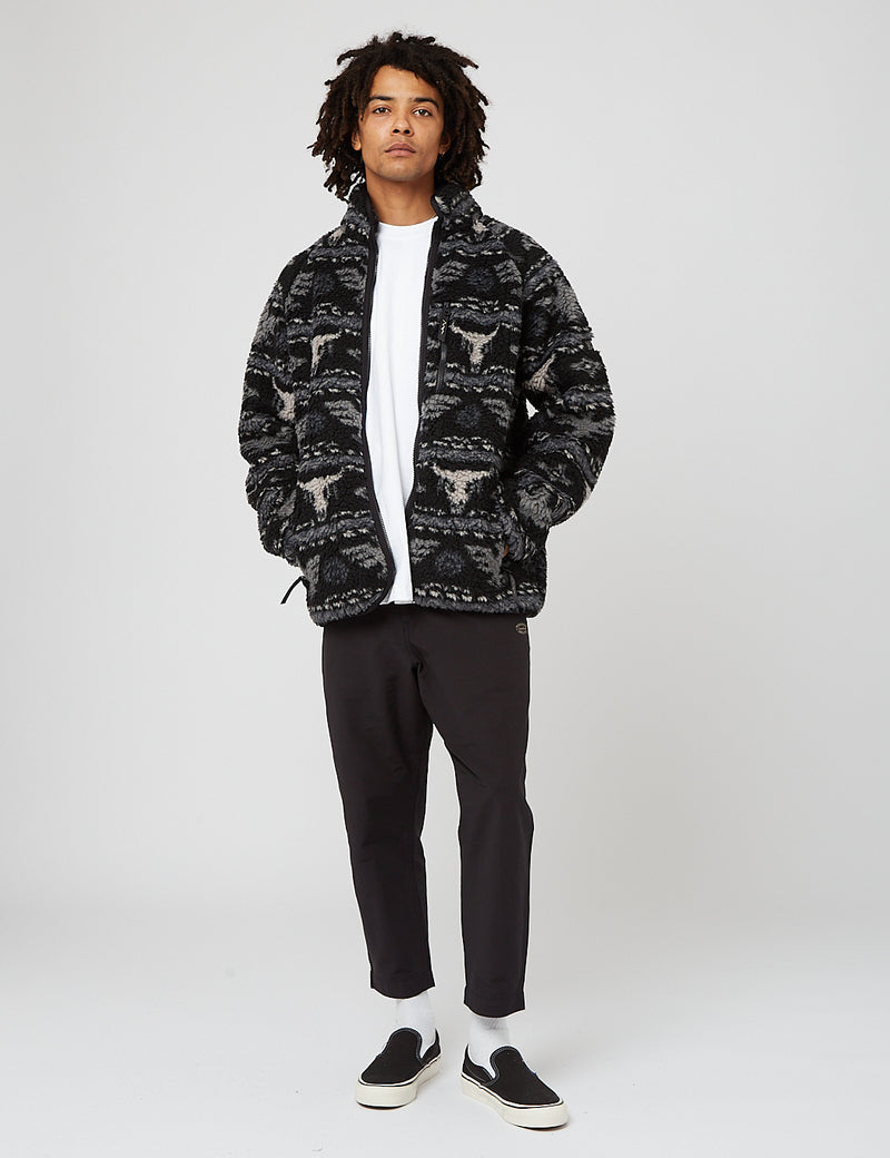 Manastash Archive Gorilla Fleece Jacket - Black