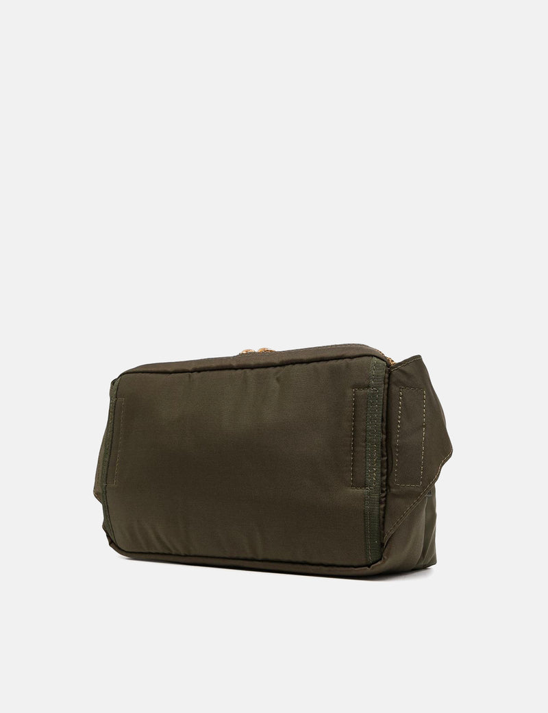 Porter Yoshida & Co Force 2-Way Waist Bag - Olive Green Drab