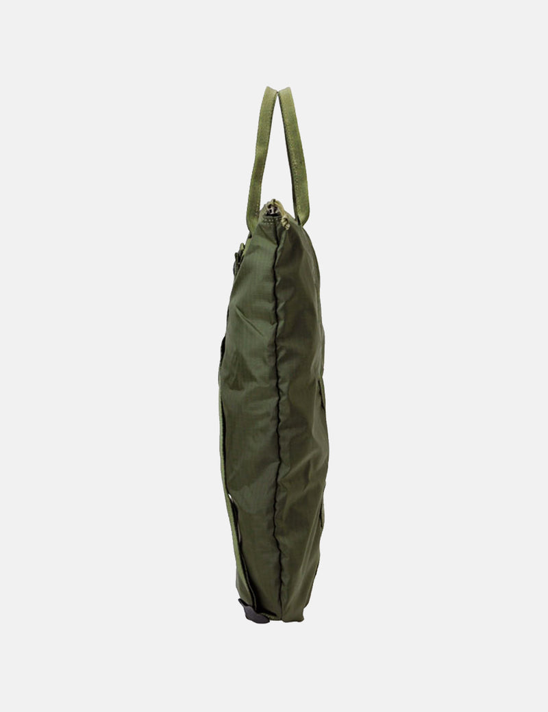 Porter Yoshida & Co Flex 2 Way Tote Bag - Olive Drab I Article.