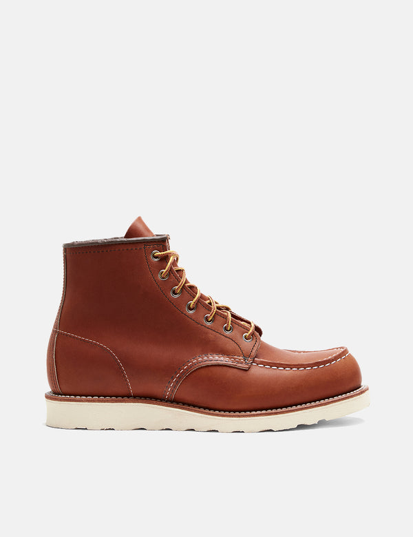 Red Wing 6"Moc Zehenstiefel 875 (Leder) - Hellbraun