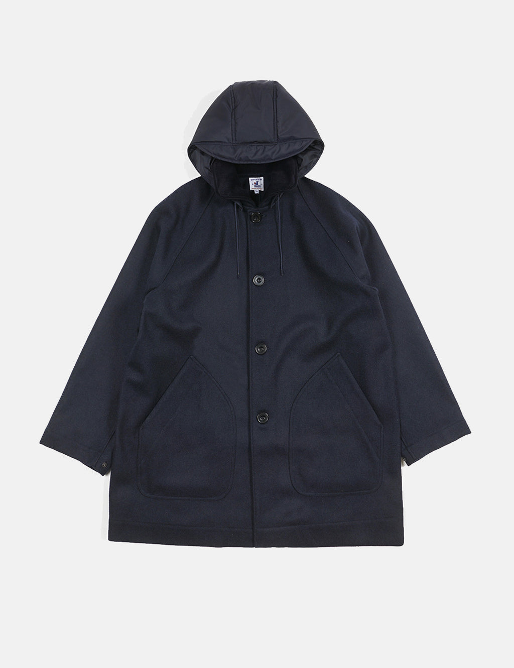 Arpenteur Mevi Unlined Hooded Coat Navy