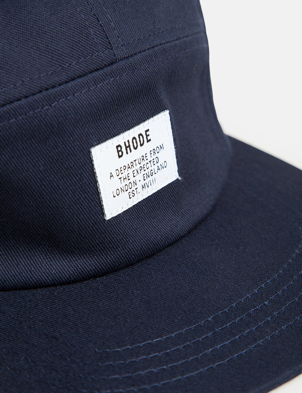 Bhode 5-Panel Cap - Midnight Navy