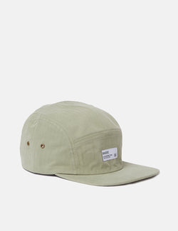 Bhode 5-Panel Cap (Herringbone) - Seaweed Green