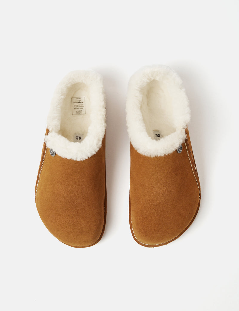 Birkenstock Zermatt Slippers (Suede) - Mink