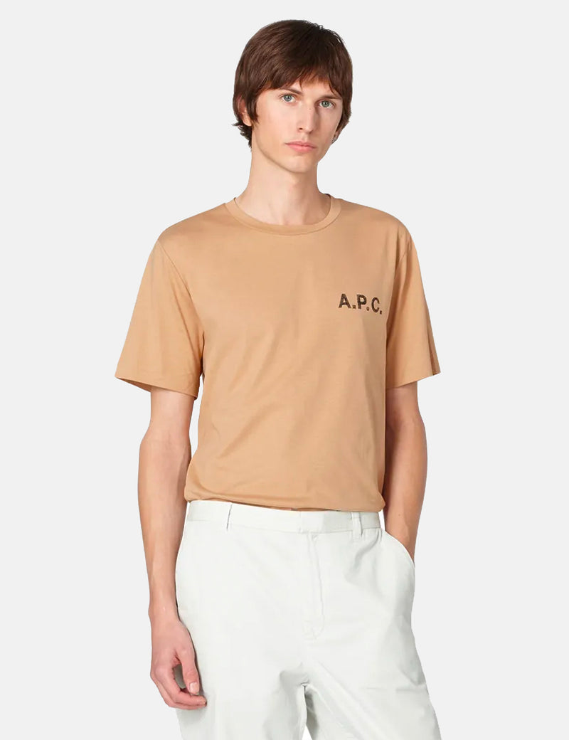 A.P.C. Daniel T-Shirt - Beige