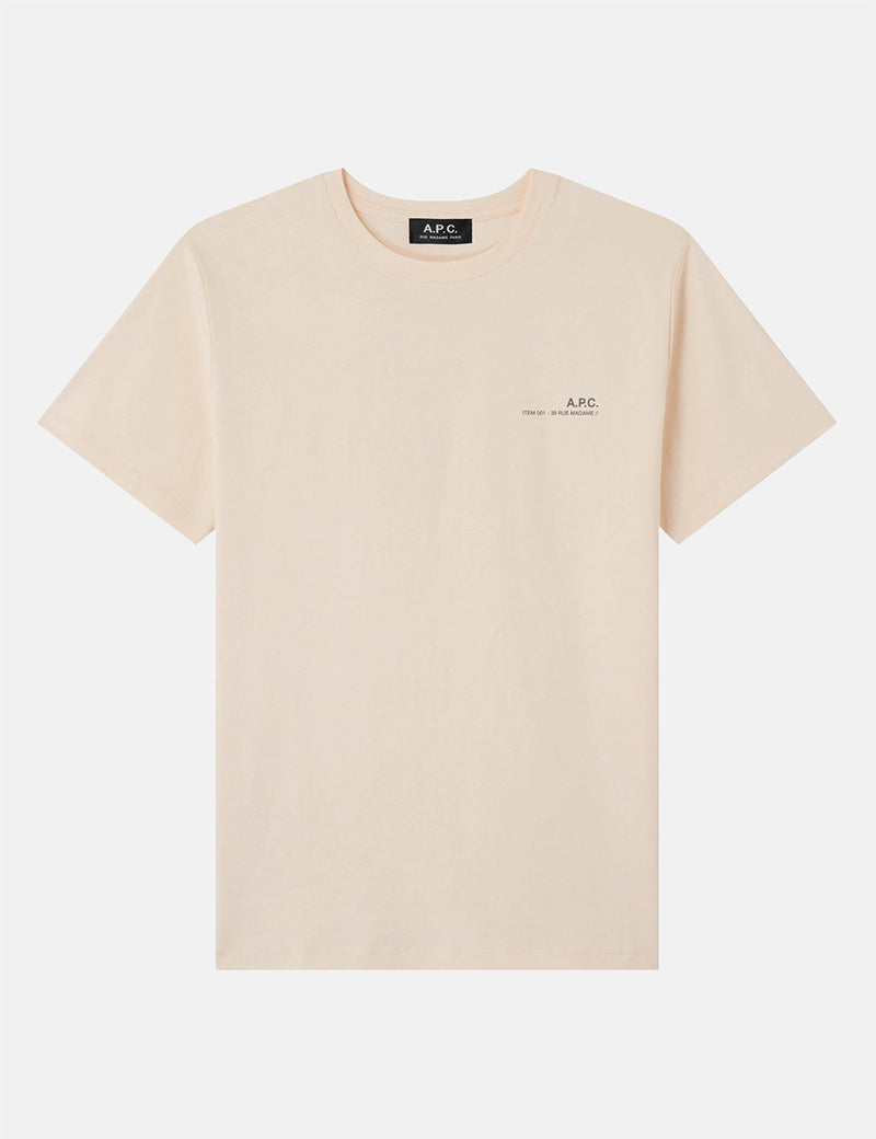 A.P.C. Item T-Shirt - Pale Pink