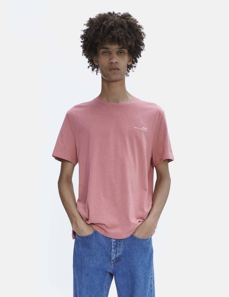 A.P.C. Item T-Shirt - Raspberry Red