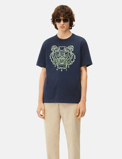 T-Shirt Kenzo Tiger Seasonal Relaxed - Midnight Blue