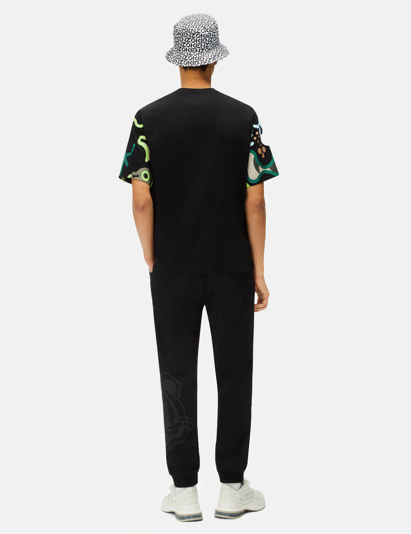 Kenzo K-Tiger Oversized T-Shirt - Black