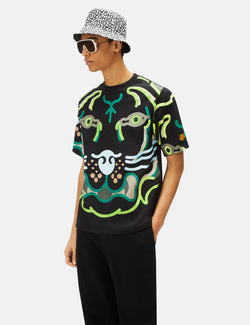 Kenzo K-Tiger Oversized T-Shirt - Black