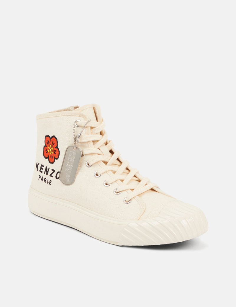 Kenzo Baskets Montantes Kenzoschool - Blanc Crème