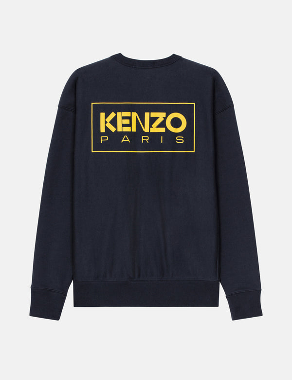 Kenzo Paris Oversize-Sweatshirt - Mitternachtsblau