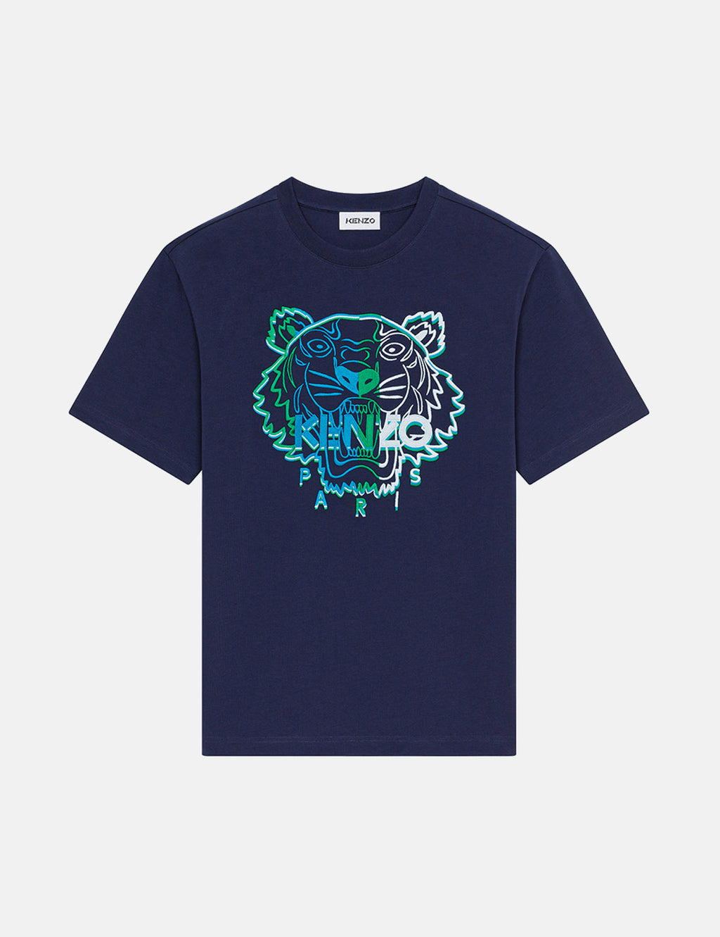 Black and blue kenzo t shirt best sale