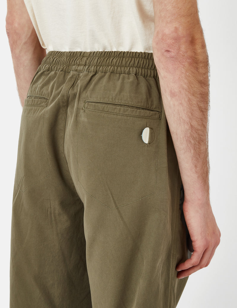 Folk Drawcord Assembly Pant (Relax Taper) Green Olive I 