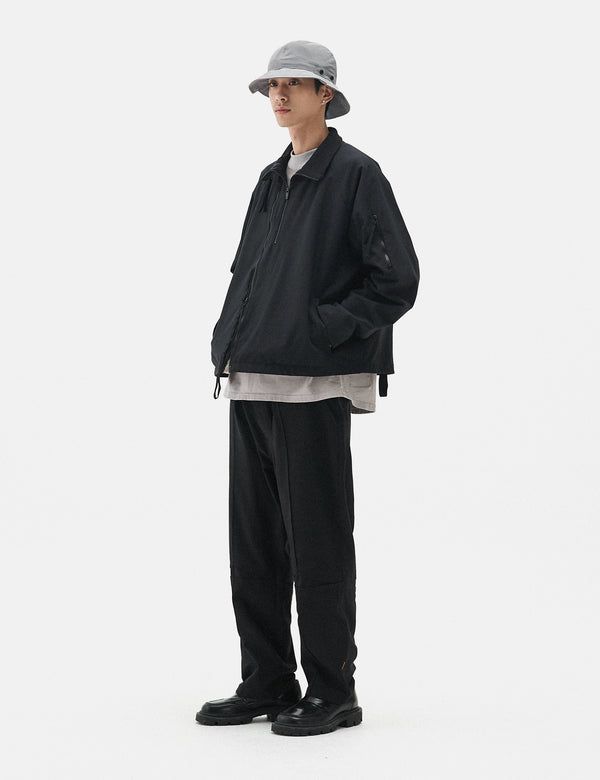 GOOPiMADE "KM-01" Tailored Trousers (Regular-Fit) - Black