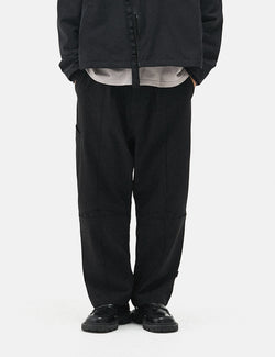 GOOPiMADE "KM-01" Tailored Trousers (Regular-Fit) - Black