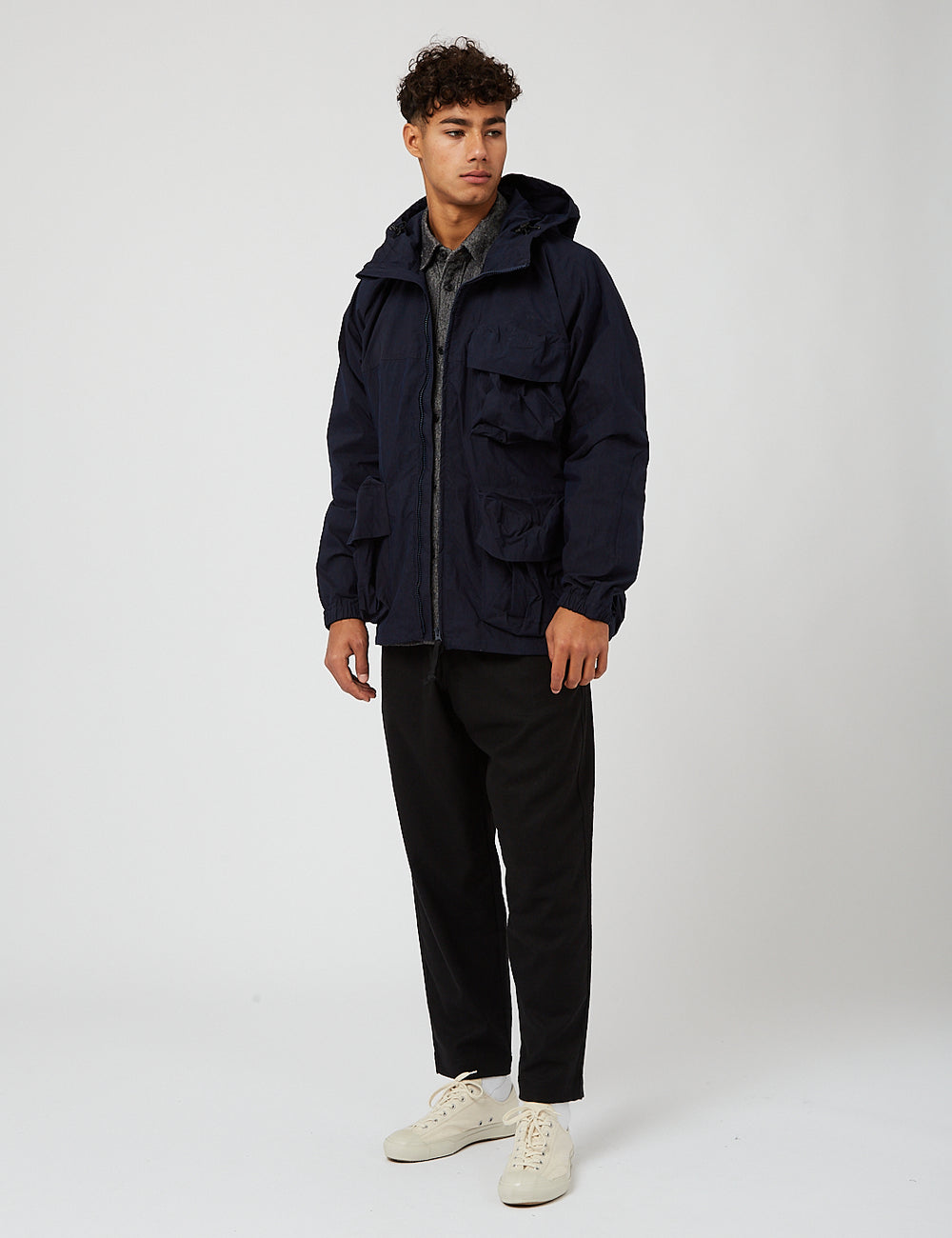 Snow Peak Indigo C/N Parka - Indigo Blue | Article.