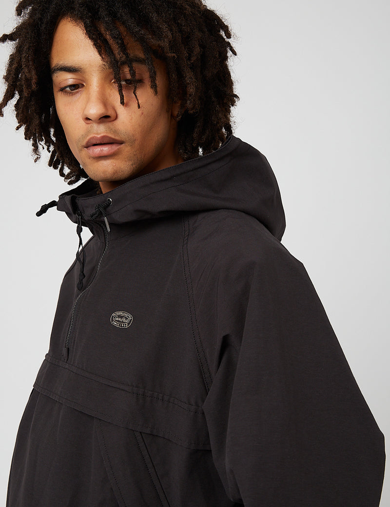 Snow Peak Light Mountain Cloth Parka - Black I Article.