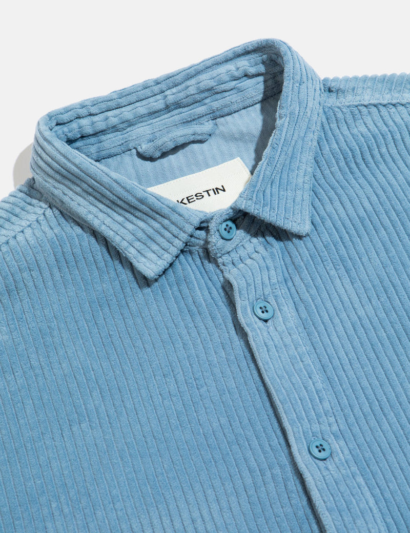 Kestin Armadale Overshirt - Sky Blue