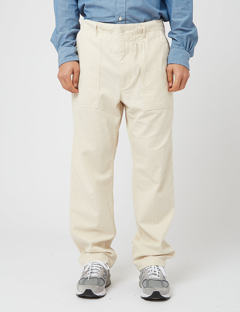 Engineered Garments Fatigue Pant（6.5oz Flat Twill）-ナチュラル ...