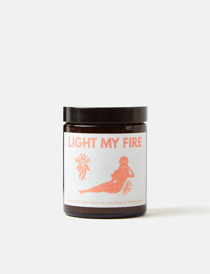 Les Boujies Light My Fire Kerze (6 Unzen) – Kardamom & Mimose