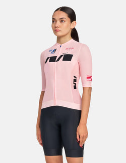 MAAP Womens Trace Pro Air Jersey - Pale Pink