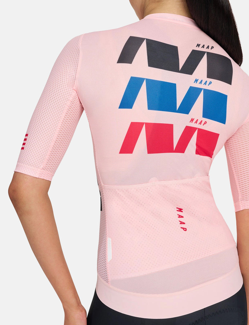 MAAP Womens Trace Pro Air Jersey - Pale Pink