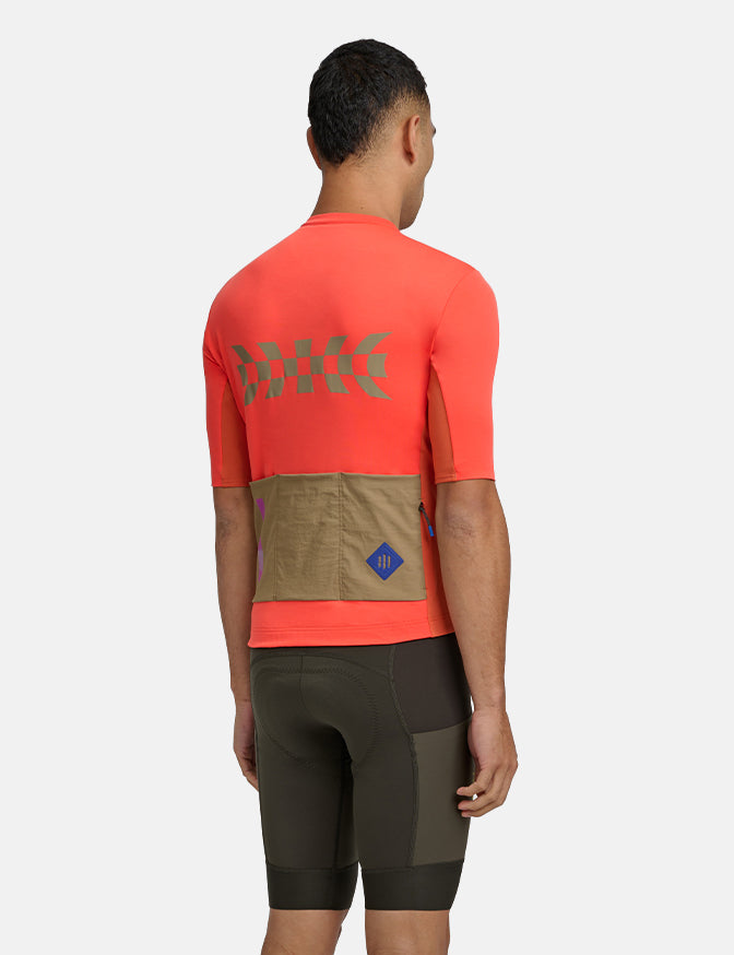 MAAP Alt_Road 1/2 Zip Jersey - Mars Red