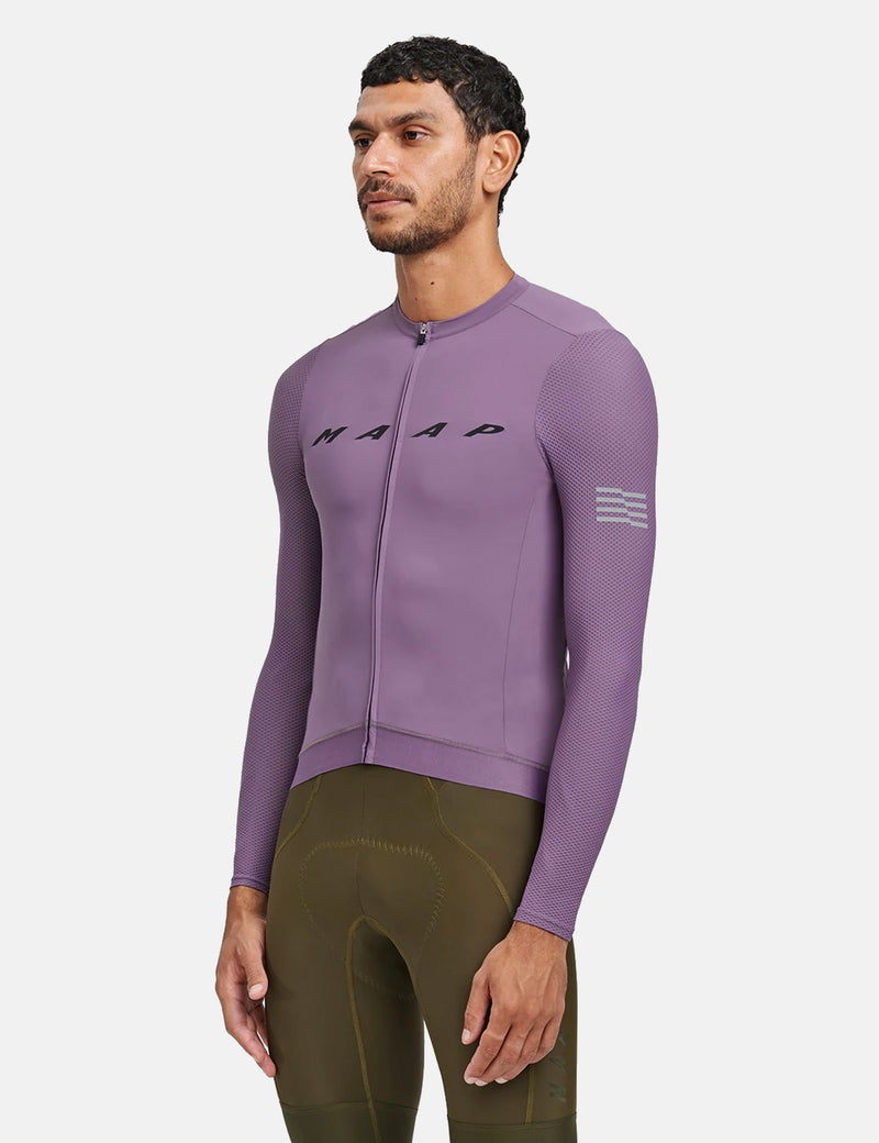 MAAP Evade Pro Base Long Sleeve Jersey - Violet I Article.